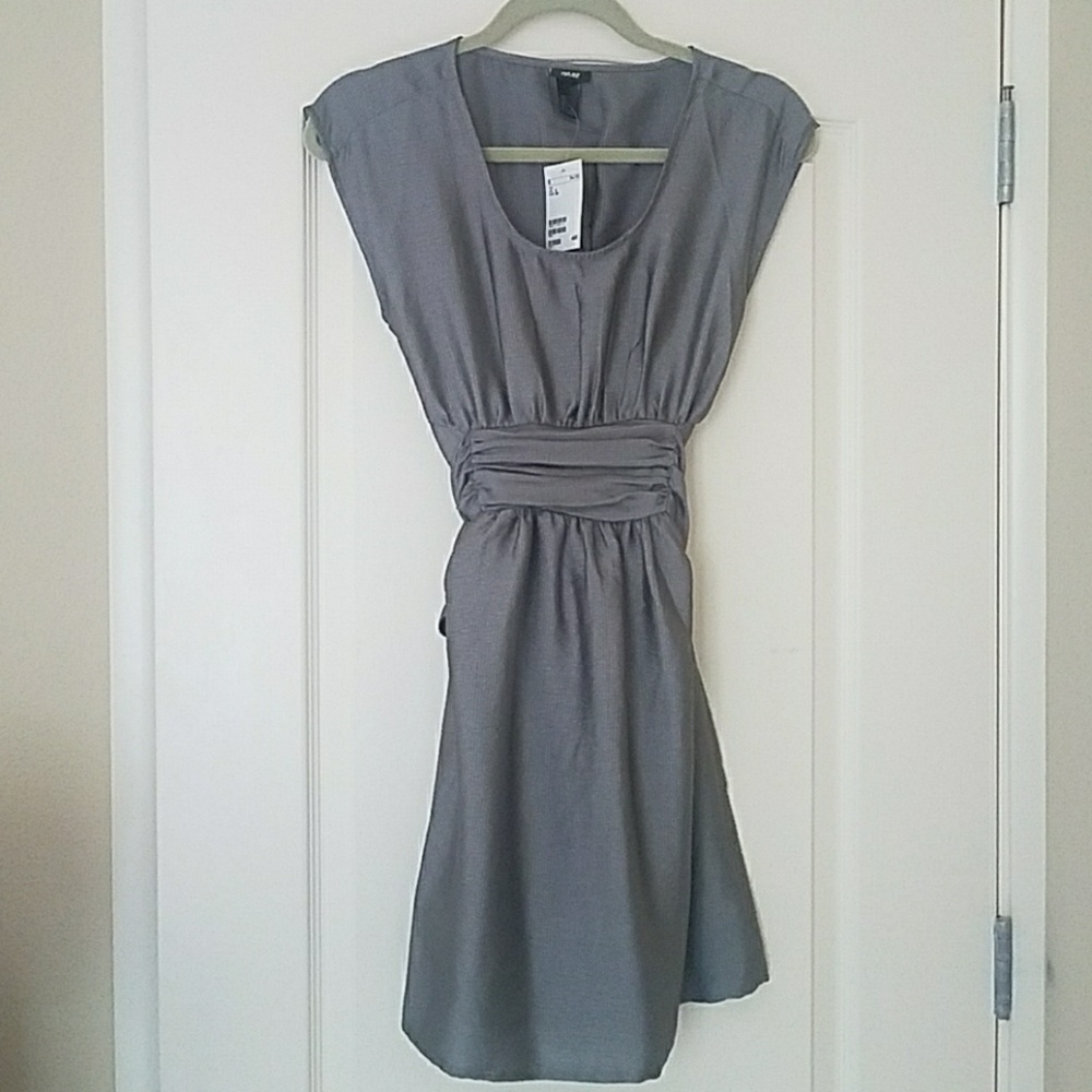 H&M silver dress